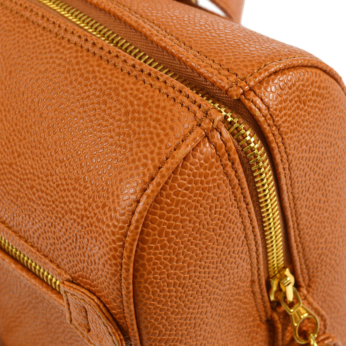 CHANEL 1997-1999 Timeless Zipper Top Tote Small
