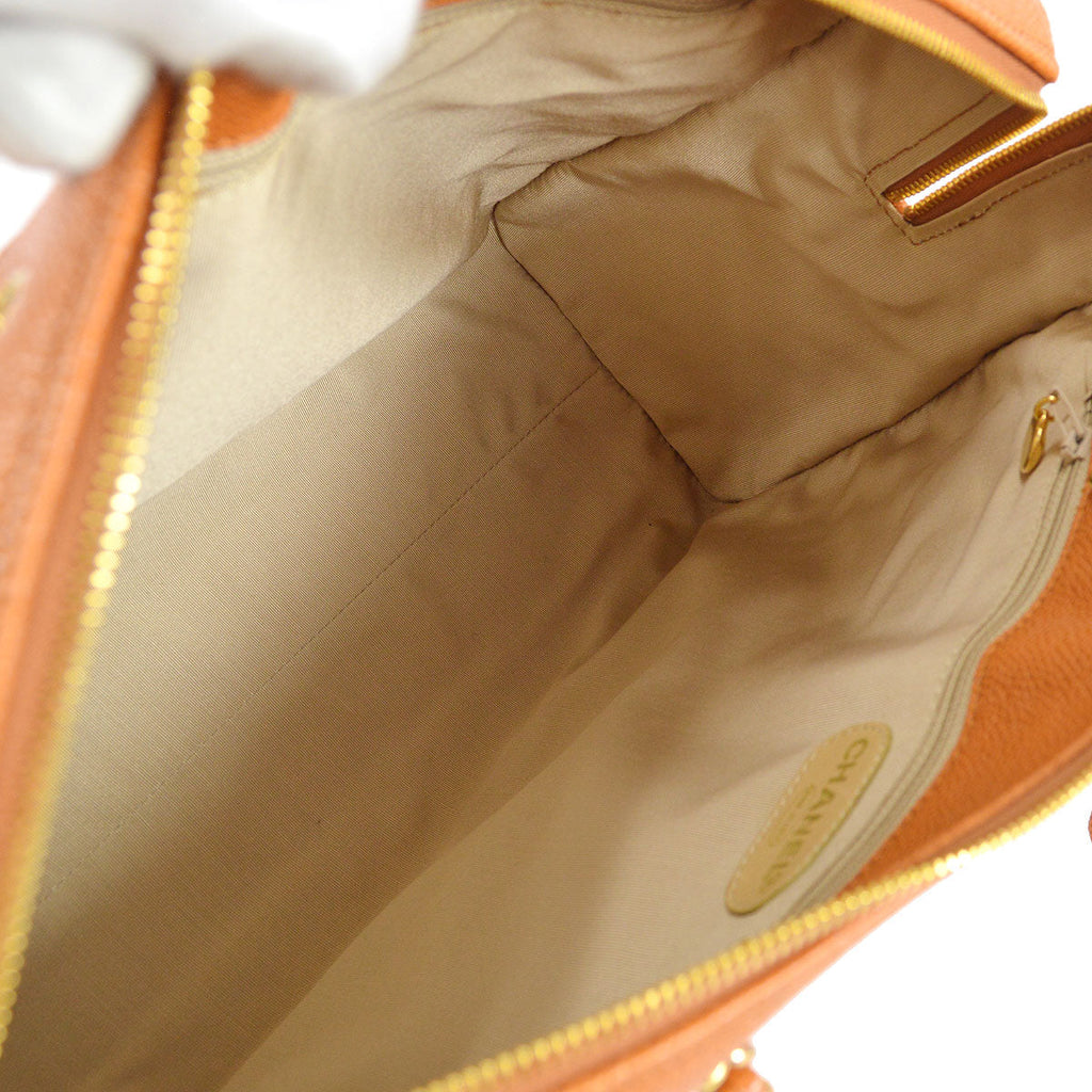 CHANEL 1997-1999 Timeless Zipper Top Tote Small