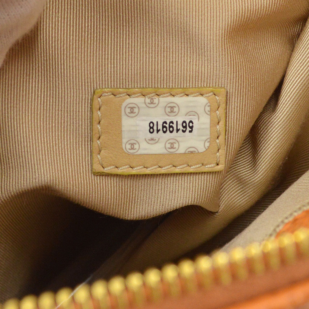CHANEL 1997-1999 Timeless Zipper Top Tote Small