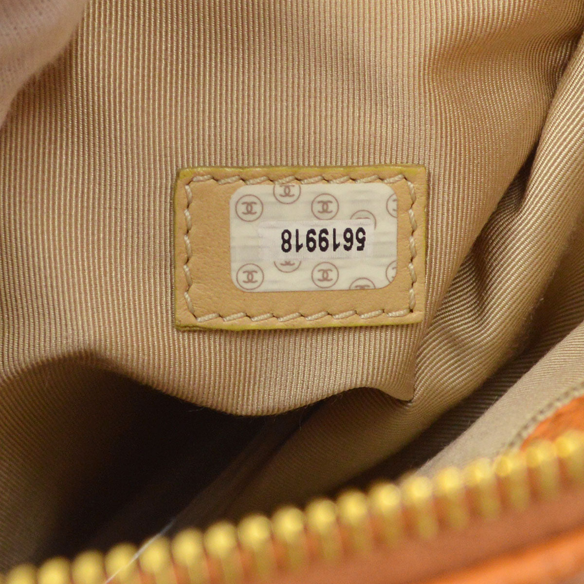 CHANEL 1997-1999 Timeless Zipper Top Tote Small