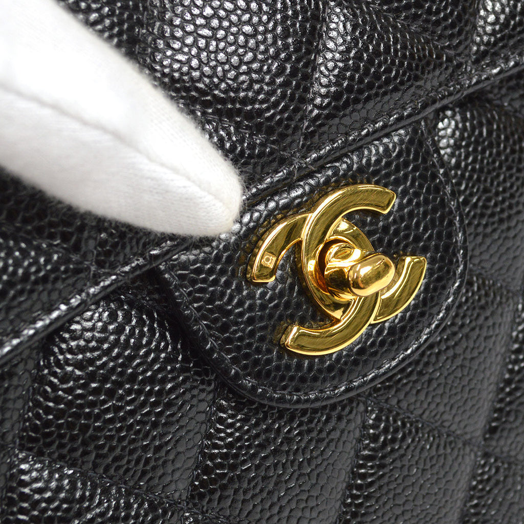 CHANEL 1997-1999 Classic Flap Jumbo