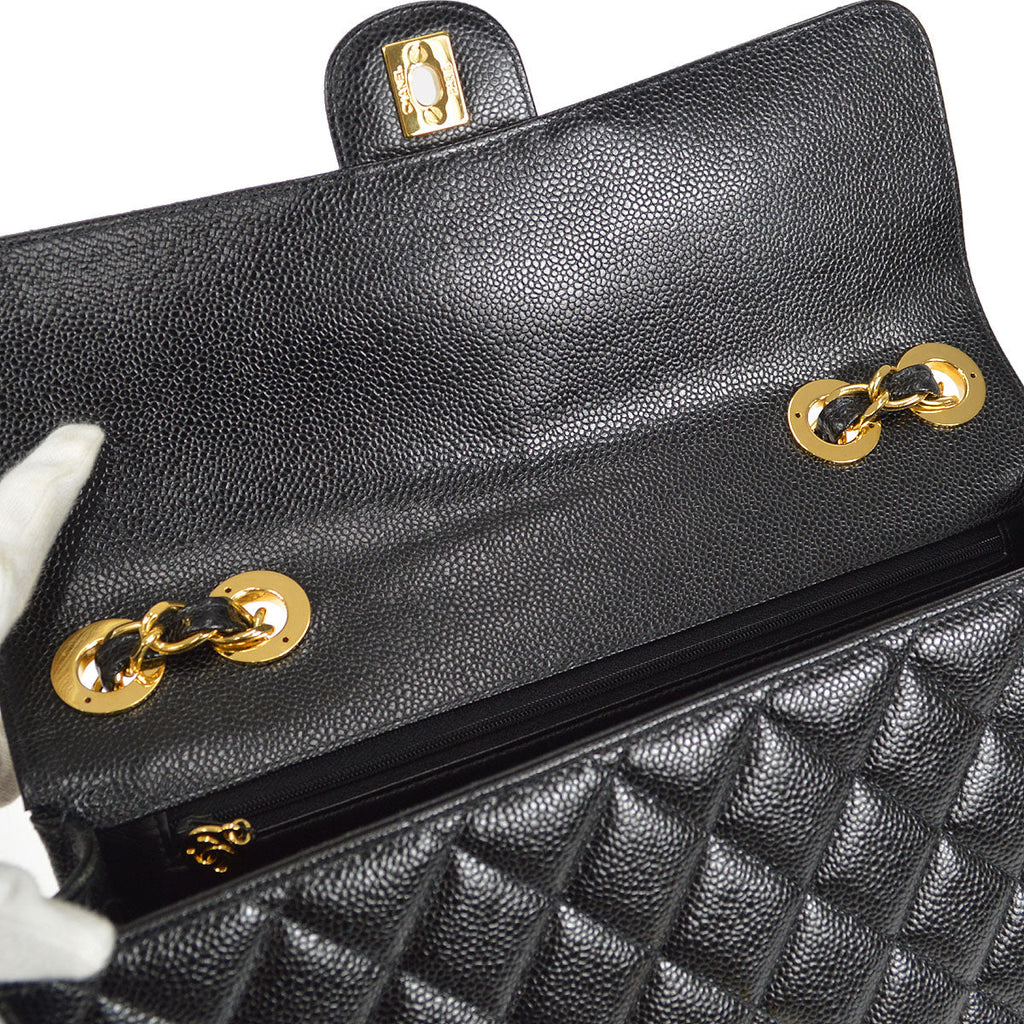 CHANEL 1997-1999 Classic Flap Jumbo