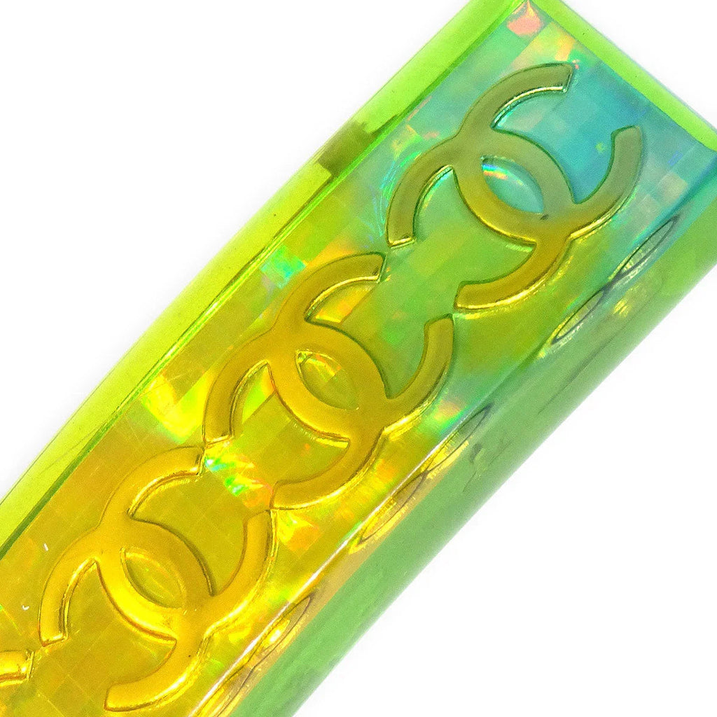 CHANEL Rainbow Lucite Hair Clip Barrette 97/61