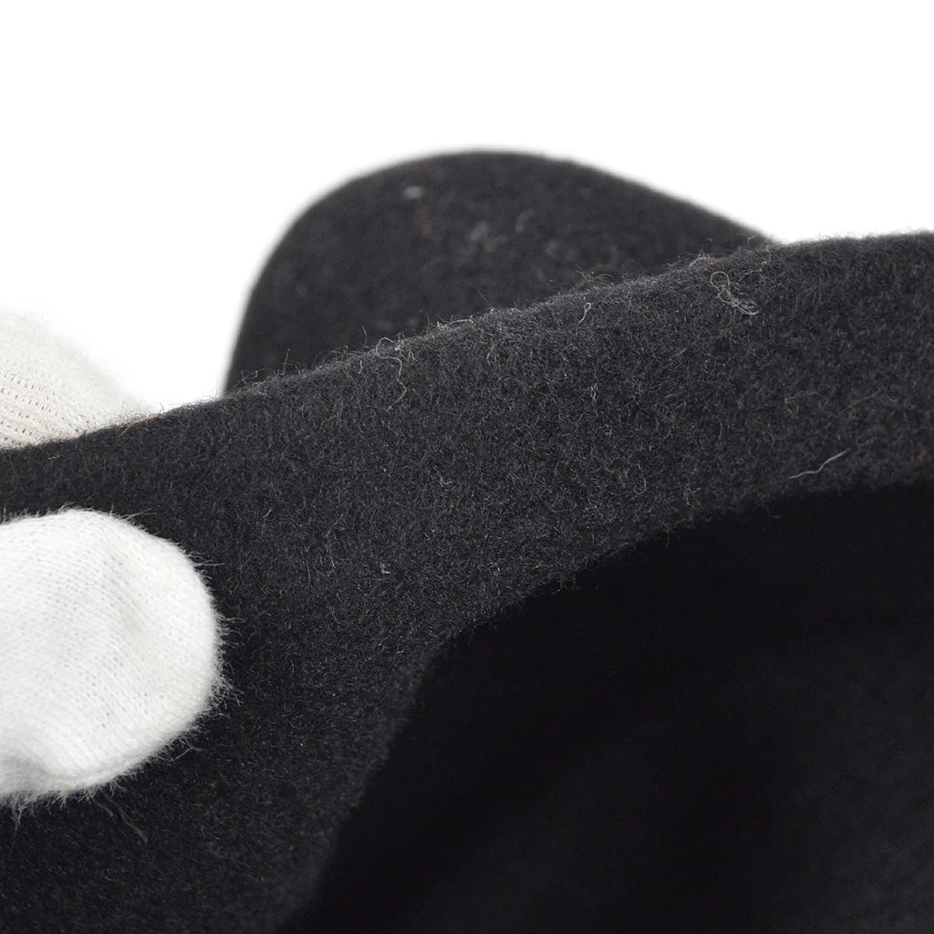 Chanel 1998 spring oversize wool beret hat