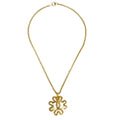 Chanel 1995 Squiggle Border Pendant Necklace 95P