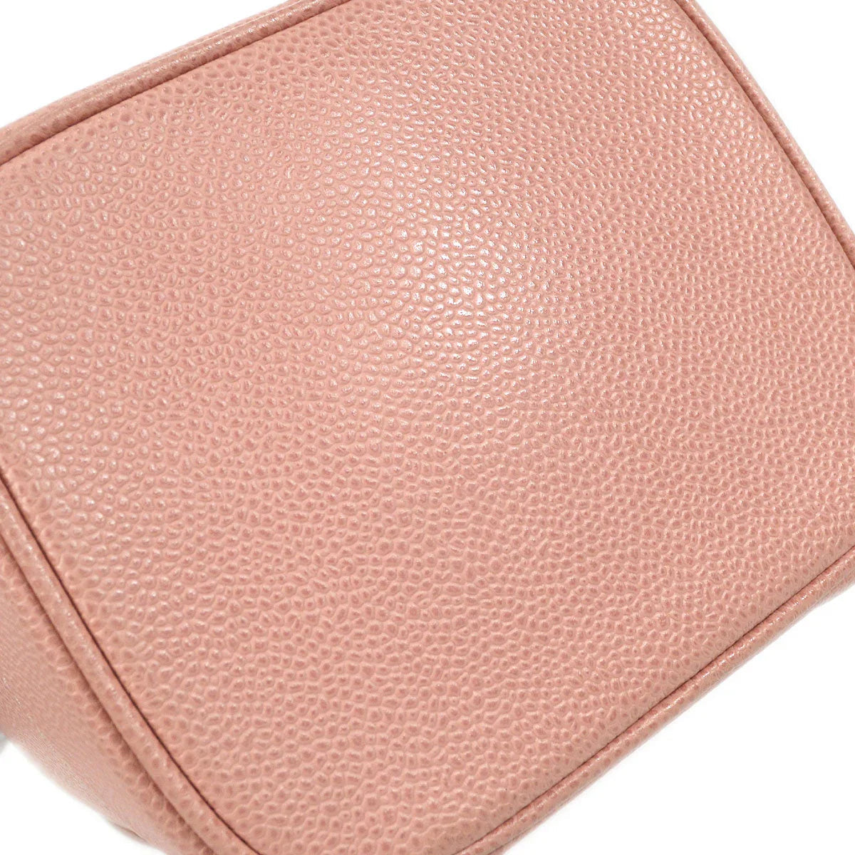 Chanel 2003-2004 Timeless Vanity Handbag Pink Caviar