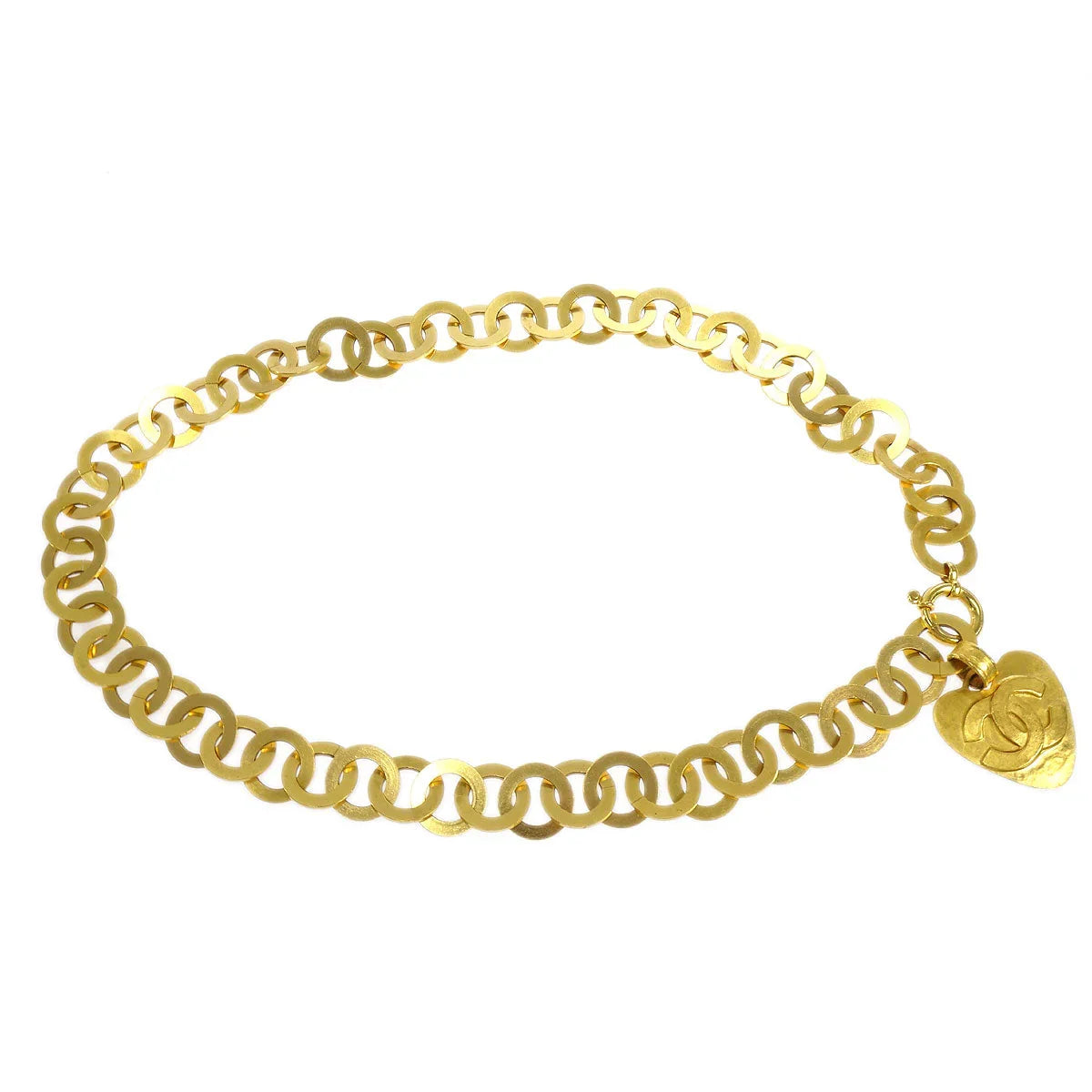 Chanel 1995 Heart Chain Belt 95P