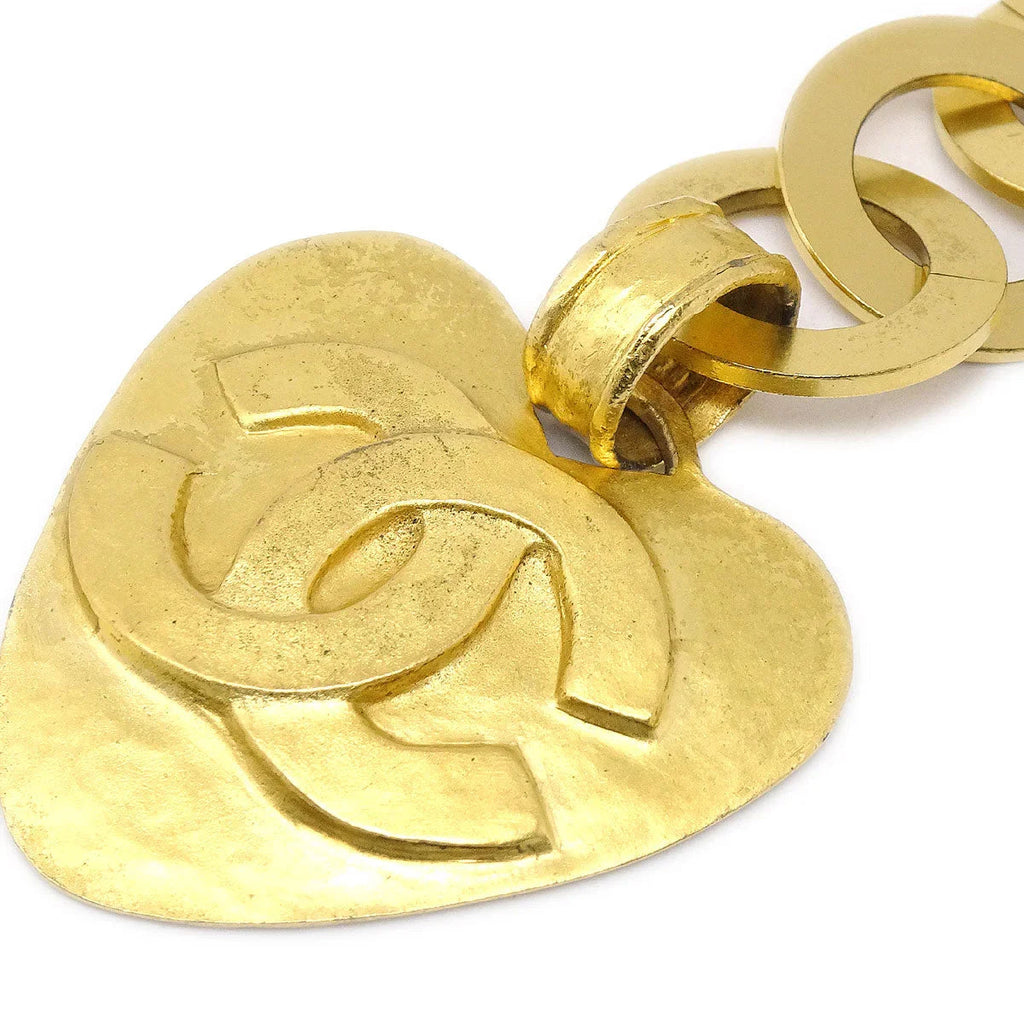 Chanel 1995 Heart Chain Belt 95P