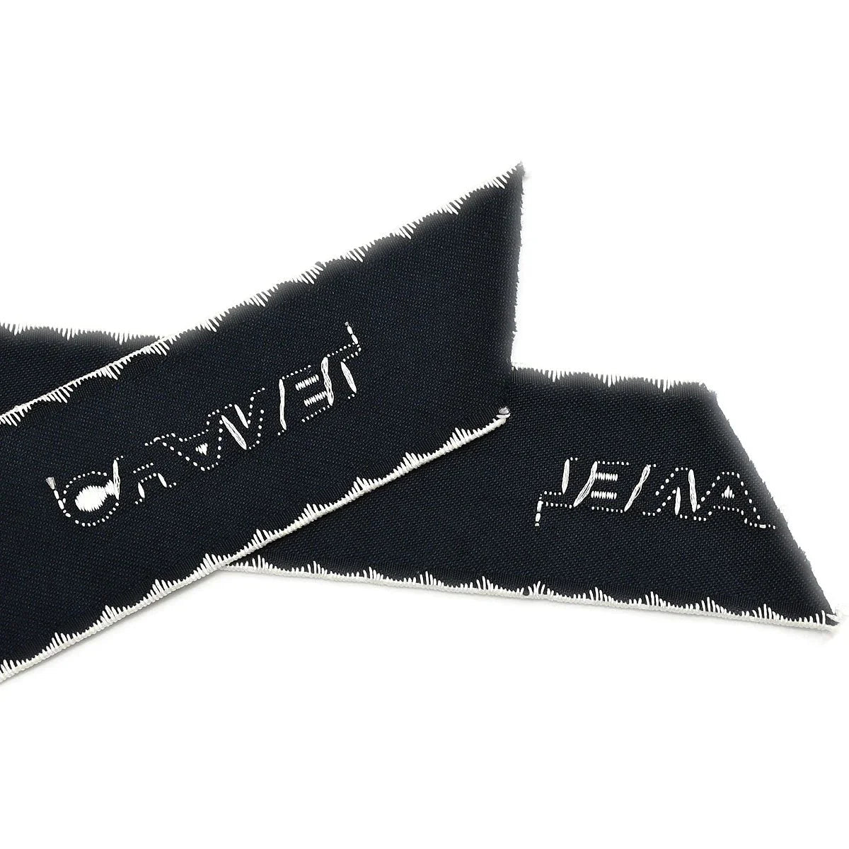 Chanel Ribbon Bow Brooch Pin Corsage Navy