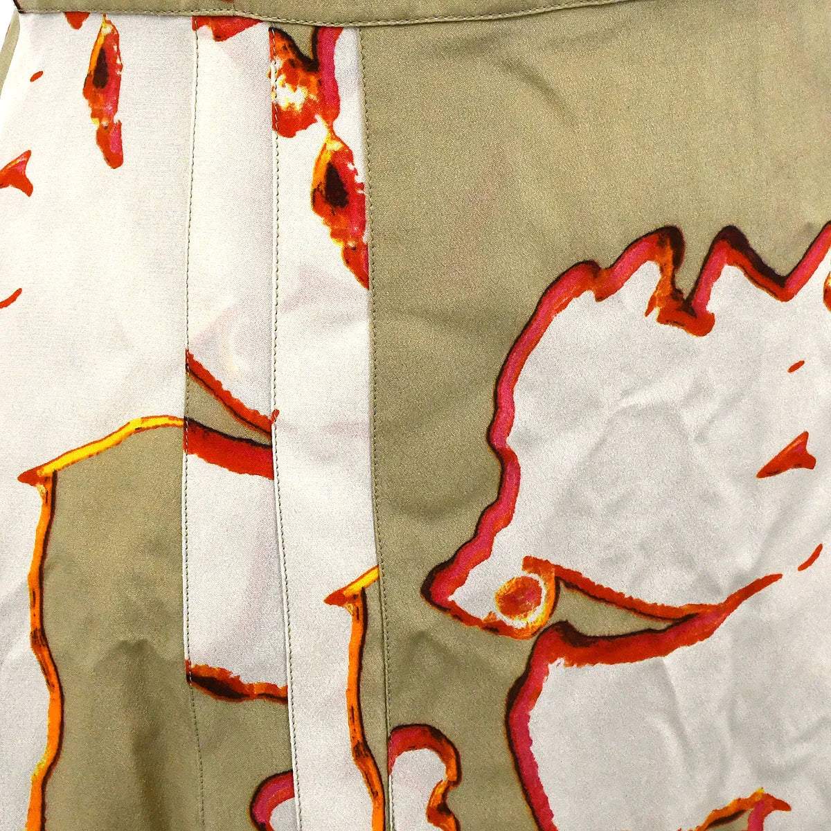 Chanel 2000 High Summer abstract-print silk dress #38