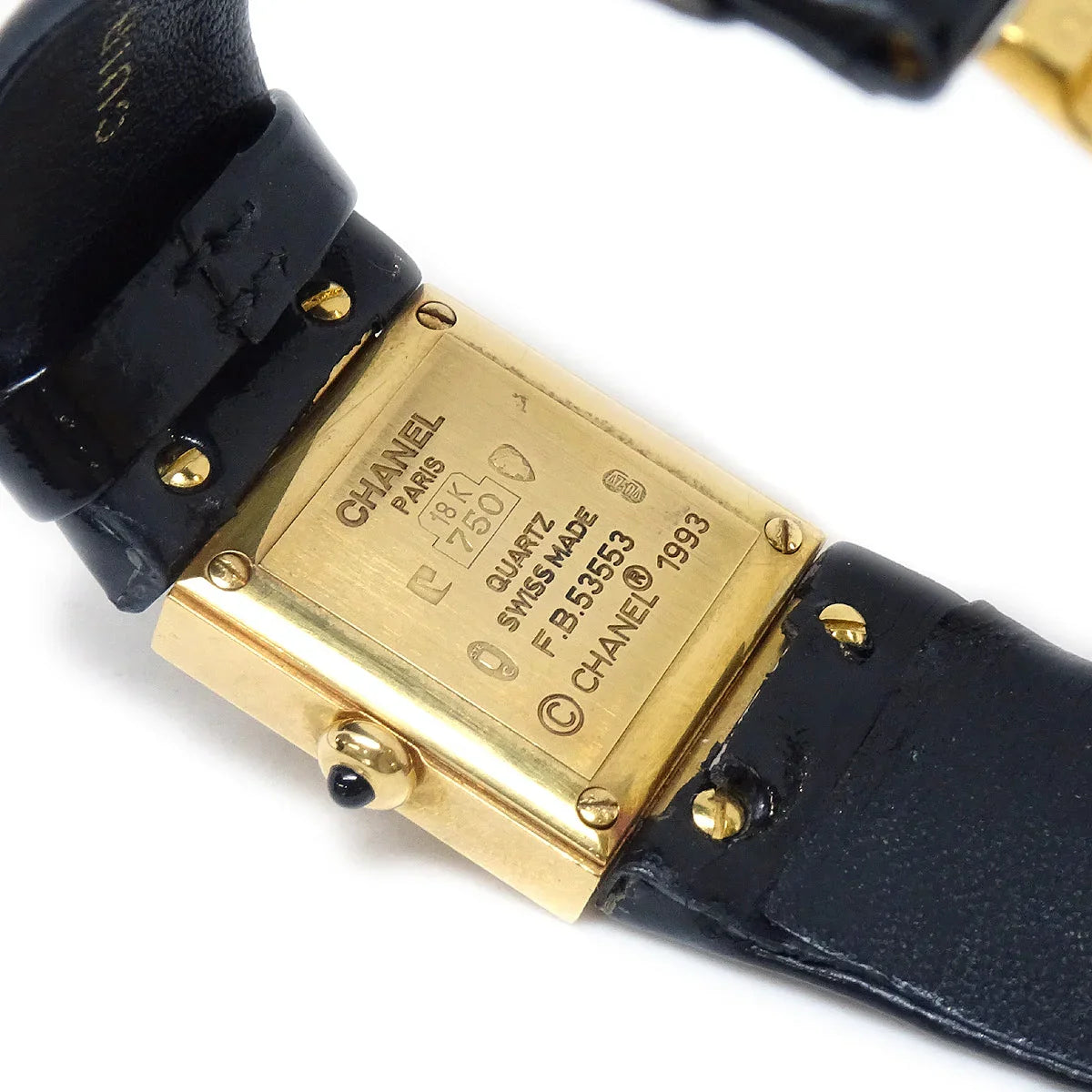 Chanel Matelasse Watch 18KYG
