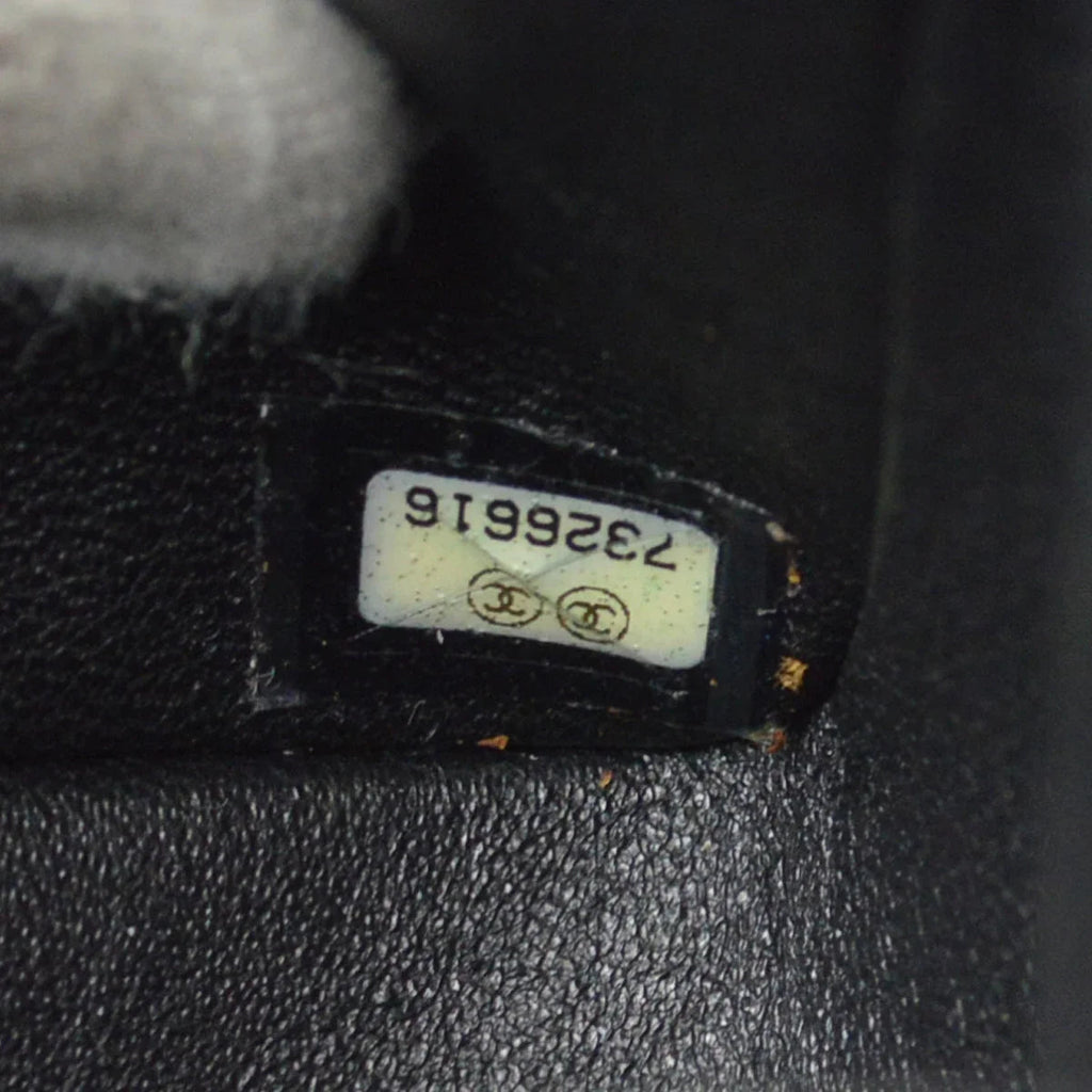 Chanel * 2001 COCO Classic Double Flap Medium Black