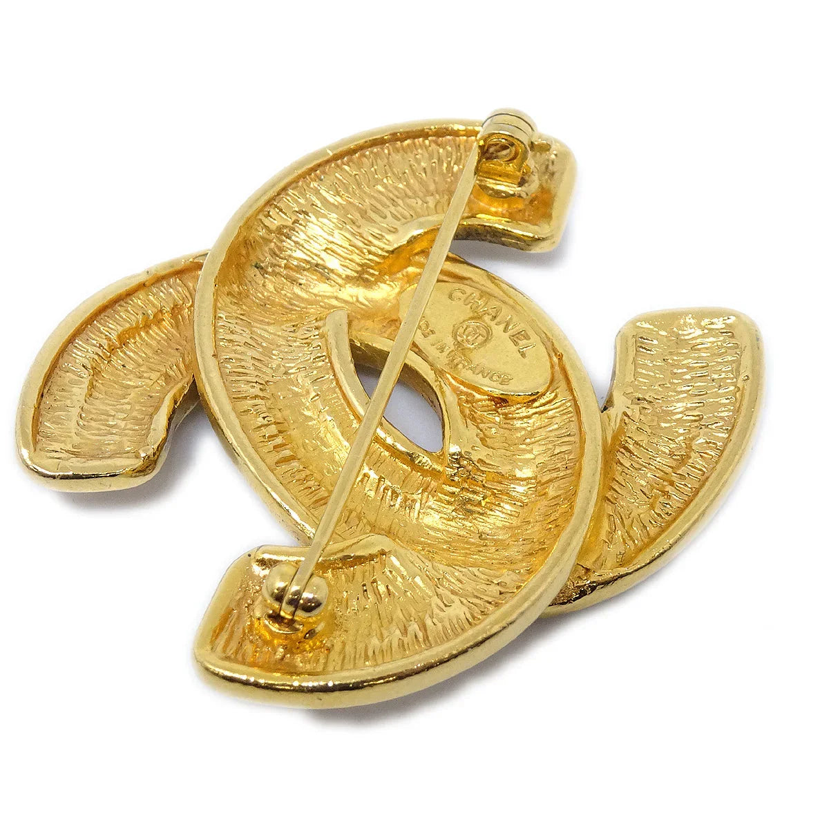 Chanel Quilted CC Brooch Small 1153