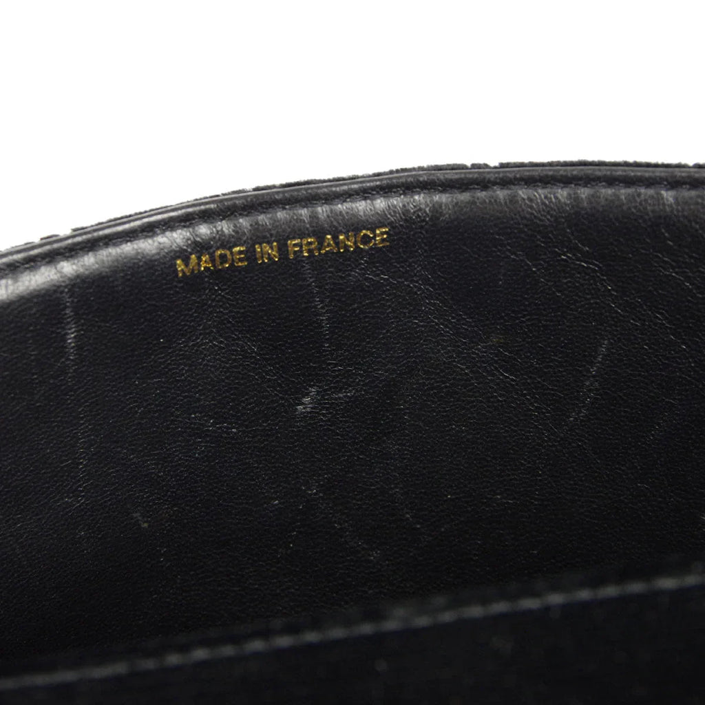 Chanel * 1994 Classic Flap Handbag Set Velvet
