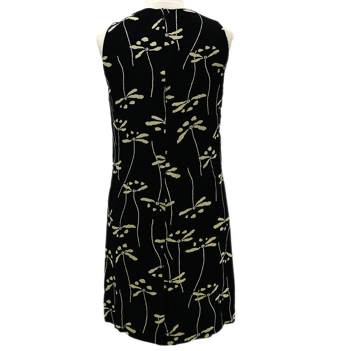 Chanel floral-print shift dress