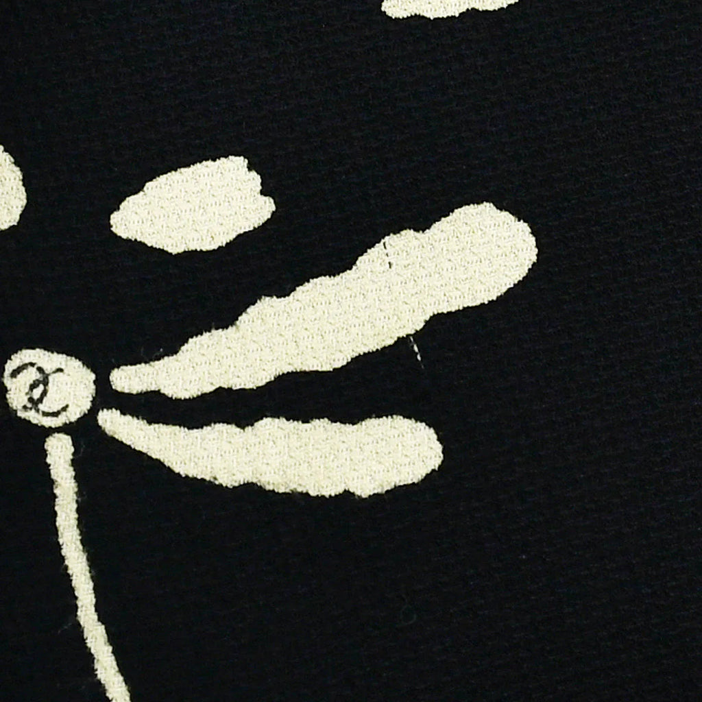 Chanel floral-print shift dress