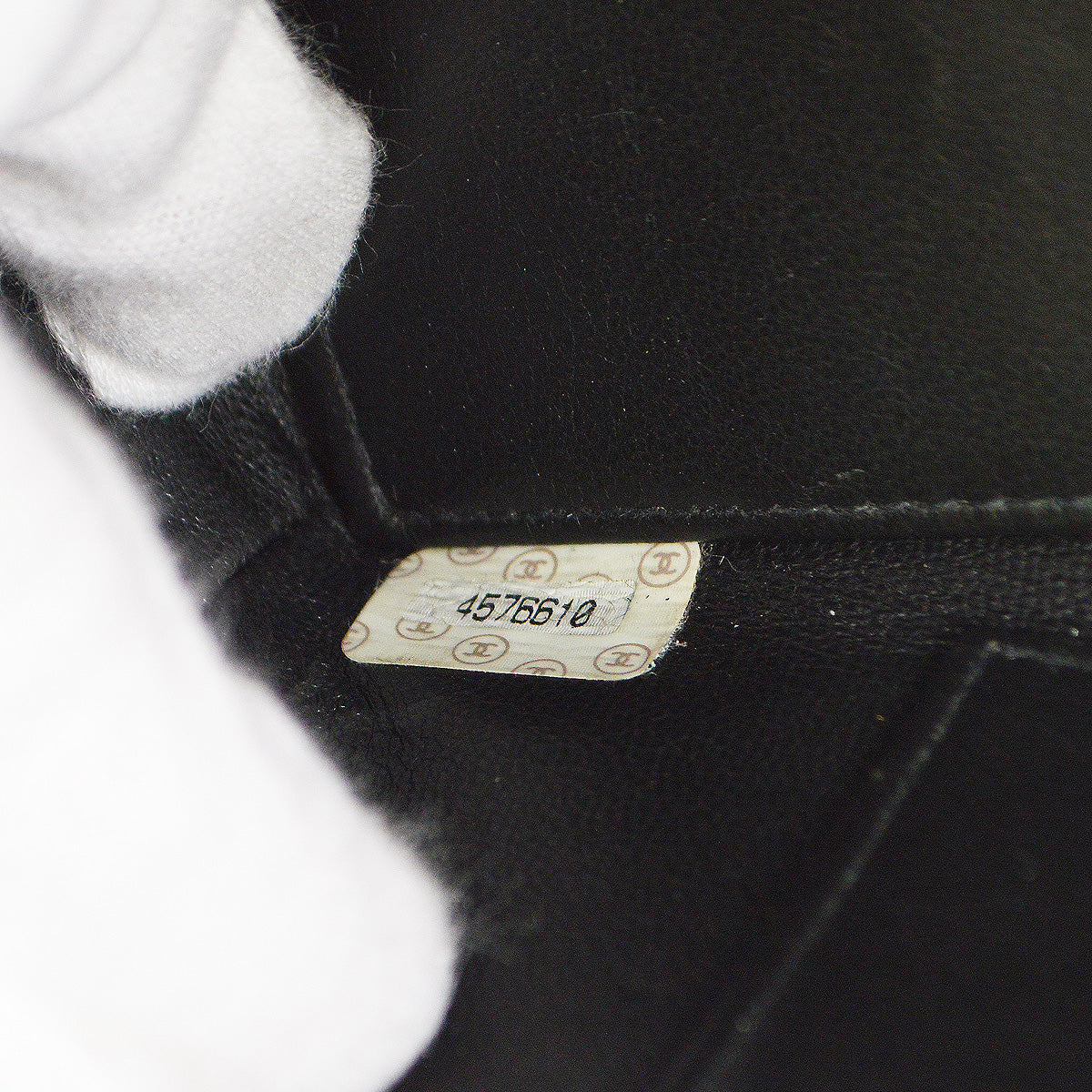 Chanel 1996-1997 Chain Tote Black Caviar