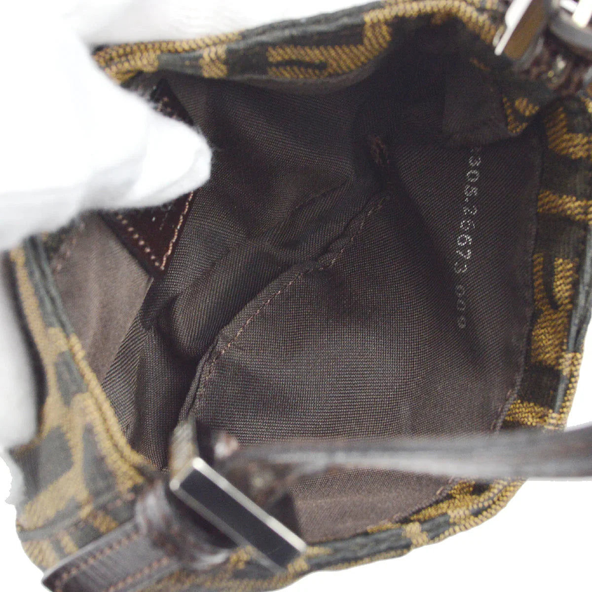 Fendi Zucca Mini Handbag Brown