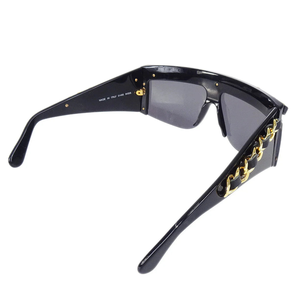 Chanel 1992 Fall Runway Chain Shield Sunglasses