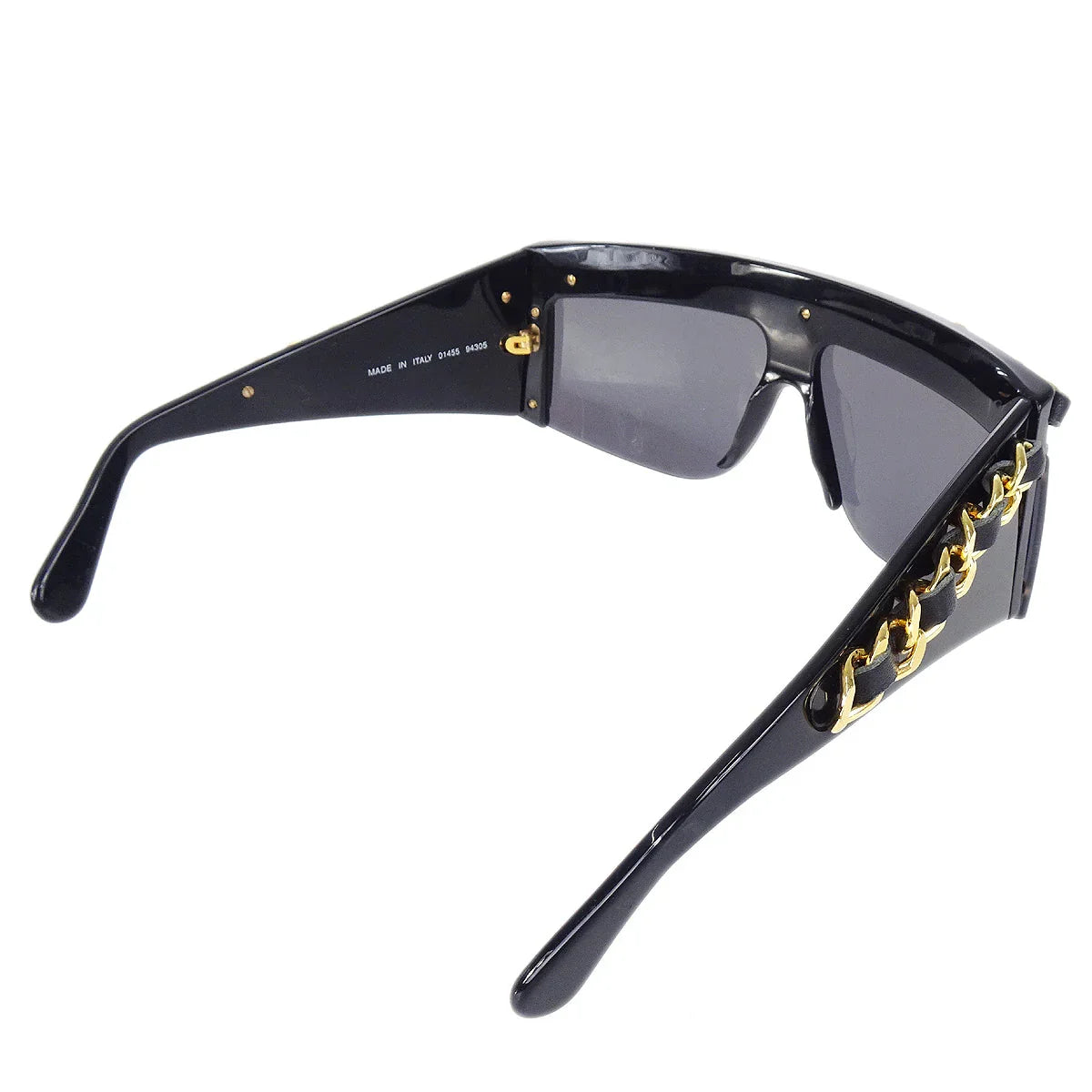 Chanel 1992 Fall Runway Chain Shield Sunglasses