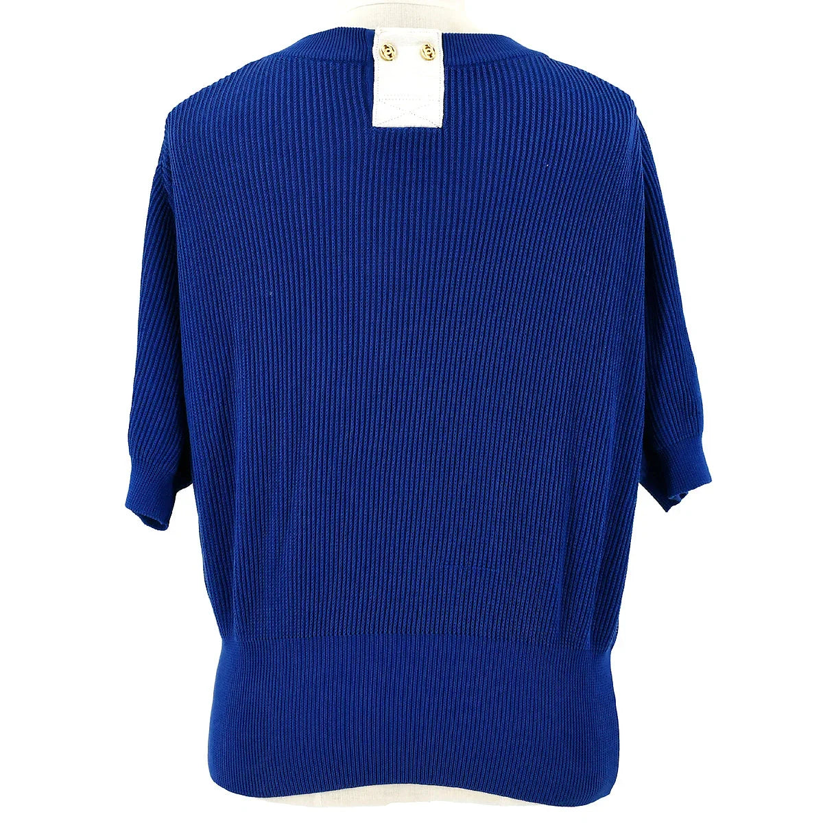 Chanel CC rib-knit top #40