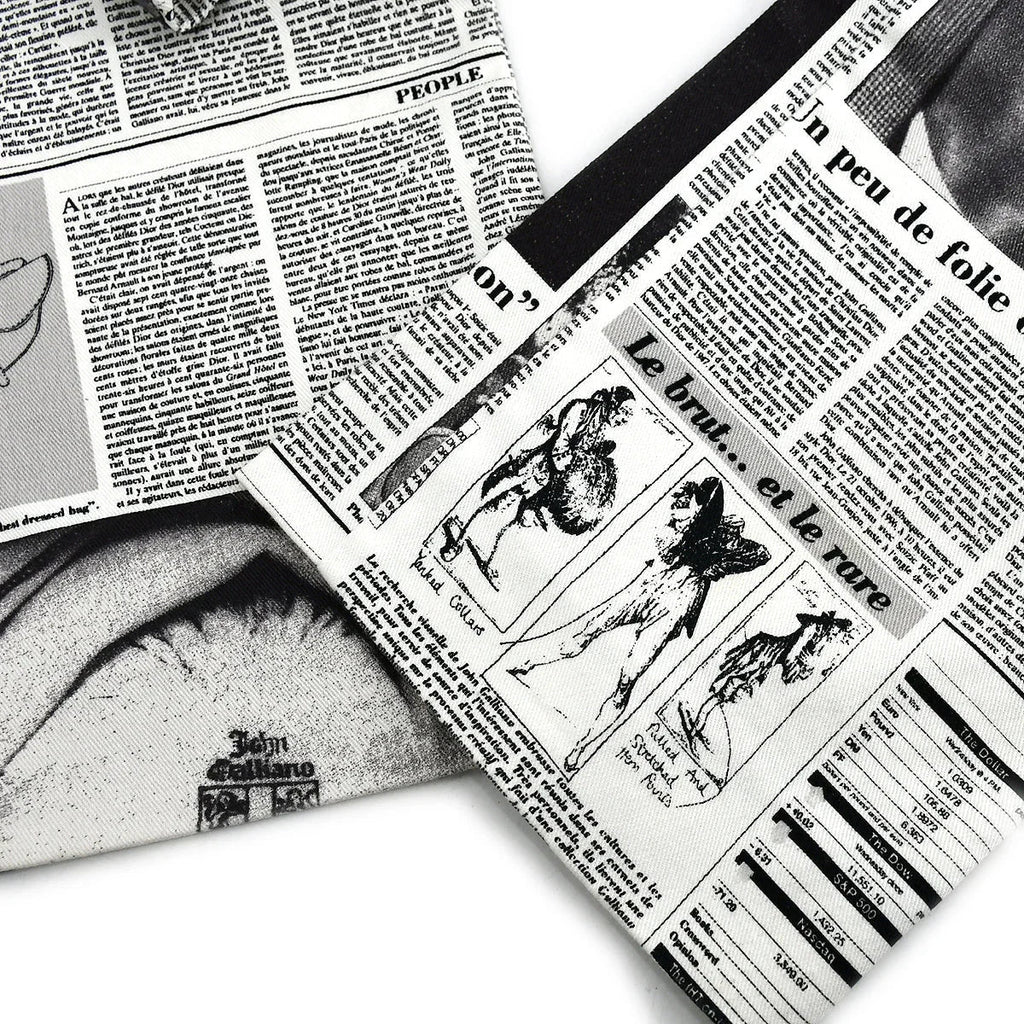 Christian Dior * Fall 2000 John Galliano Newspaper Pants #38