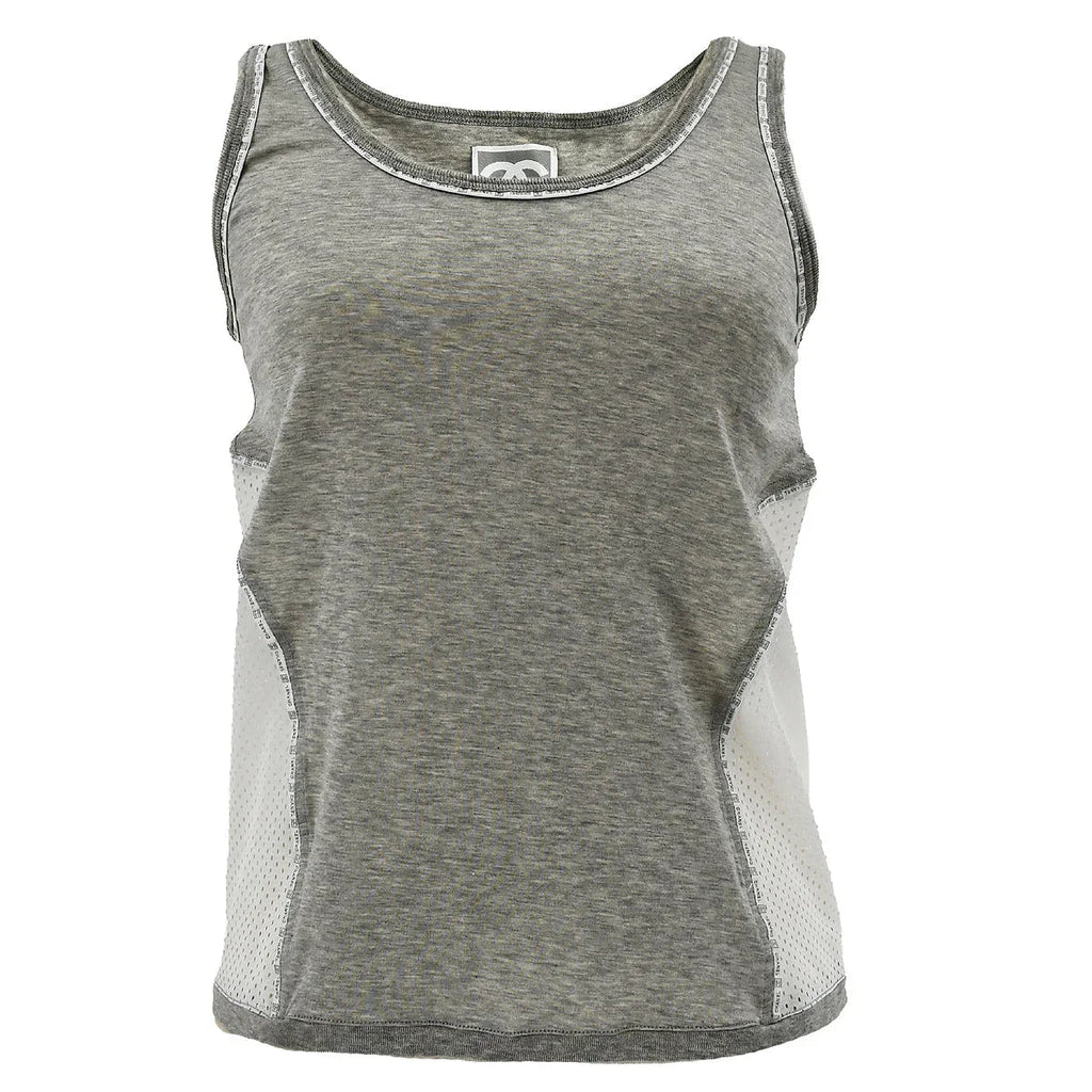 Chanel Sport Line Sleeveless Tops Gray 04P #38