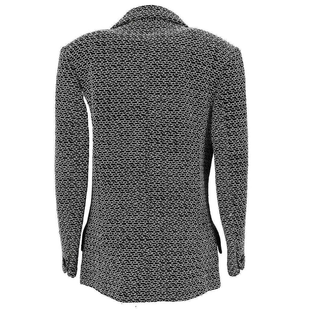 Chanel 1998 Double Breasted Tweed Blazer #38