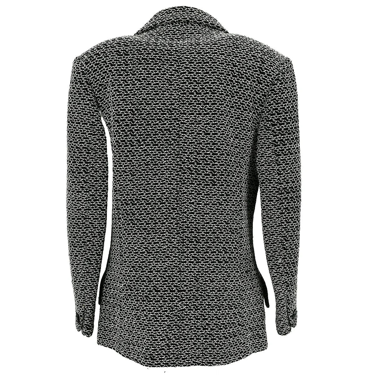Chanel 1998 Double Breasted Tweed Blazer #38