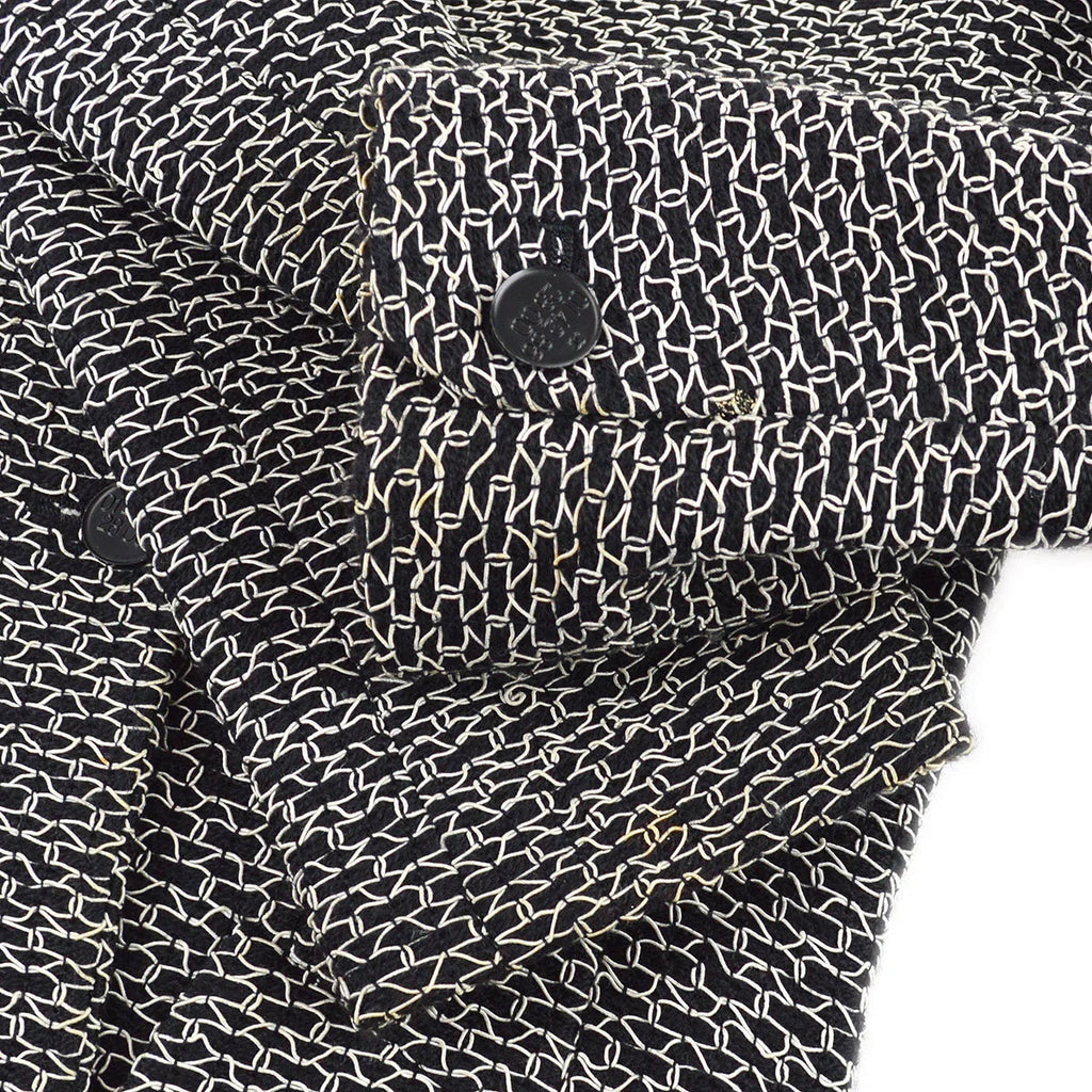 Chanel 1998 Double Breasted Tweed Blazer #38