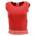 Chanel 2001 spring CC clover-jacquard sleeveless top #36