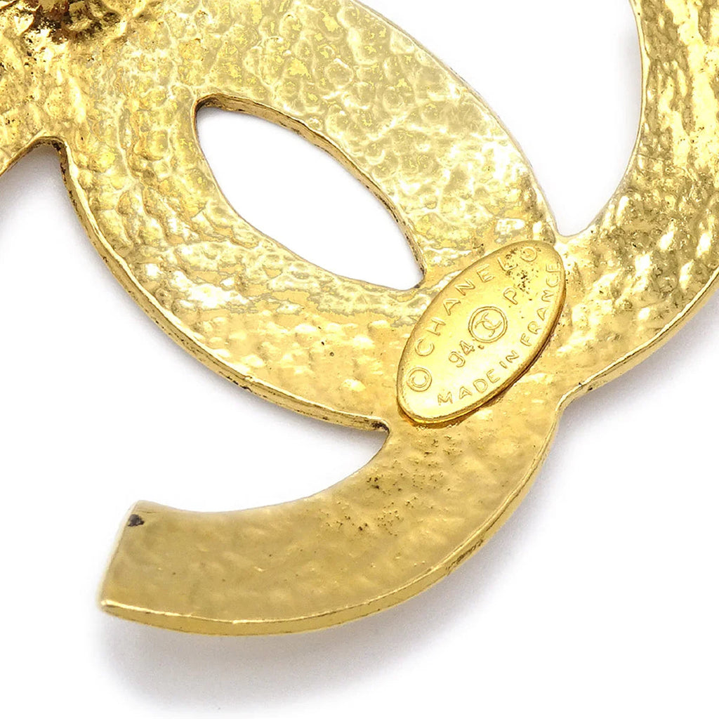 Chanel Gold Chain Pendant Necklace 94P