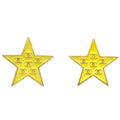 Chanel Star Earrings Clip-On Yellow 01P