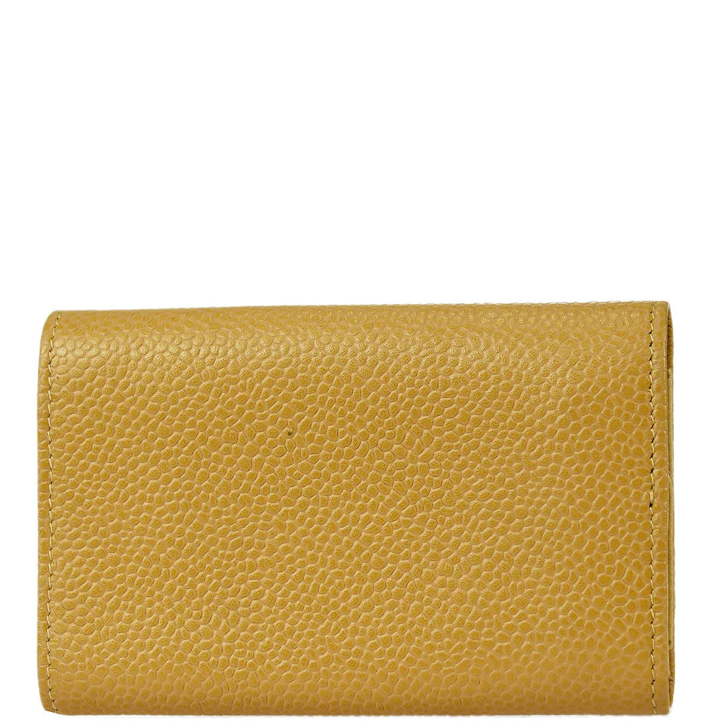Chanel 2004-2005 Beige Caviar Timeless Key Case