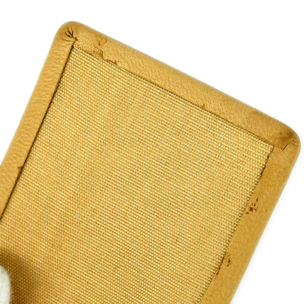 Chanel 2004-2005 Beige Caviar Timeless Key Case