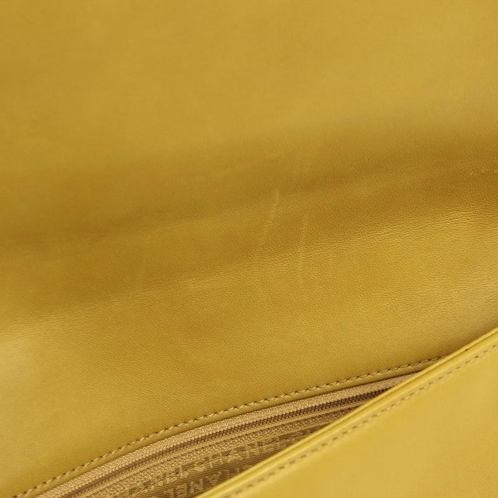 Chanel 2003-2004 Beige Lambskin Choco Bar Shoulder Bag