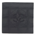 Chanel 2001-2003 Black New Travel Line Bifold Wallet Purse