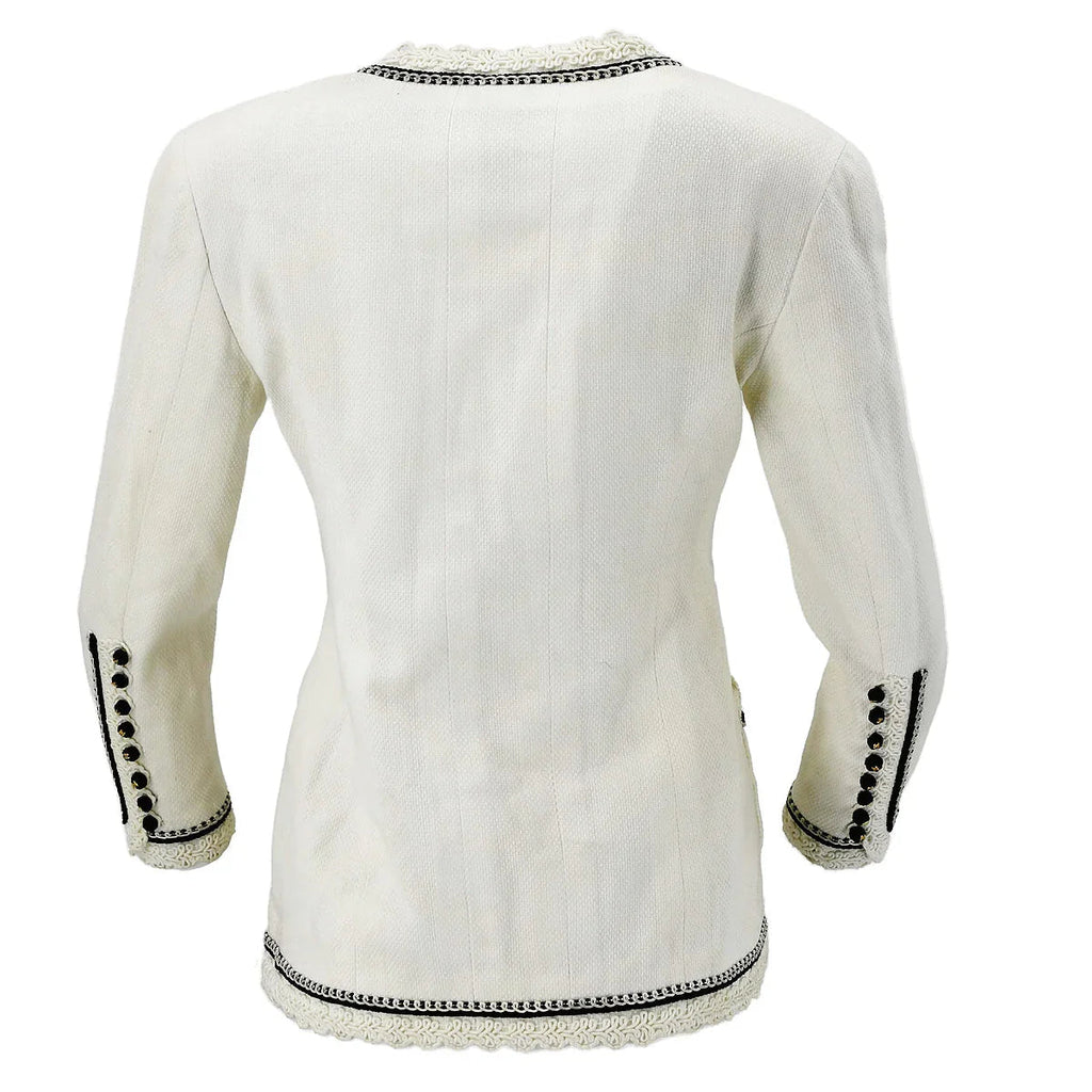 Chanel Lace Trim Jacket #36