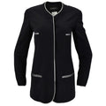 Chanel Jacket Black 96P #38