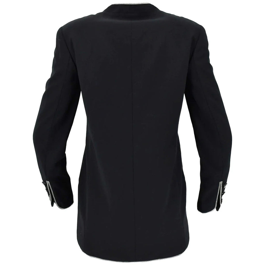 Chanel Jacket Black 96P #38