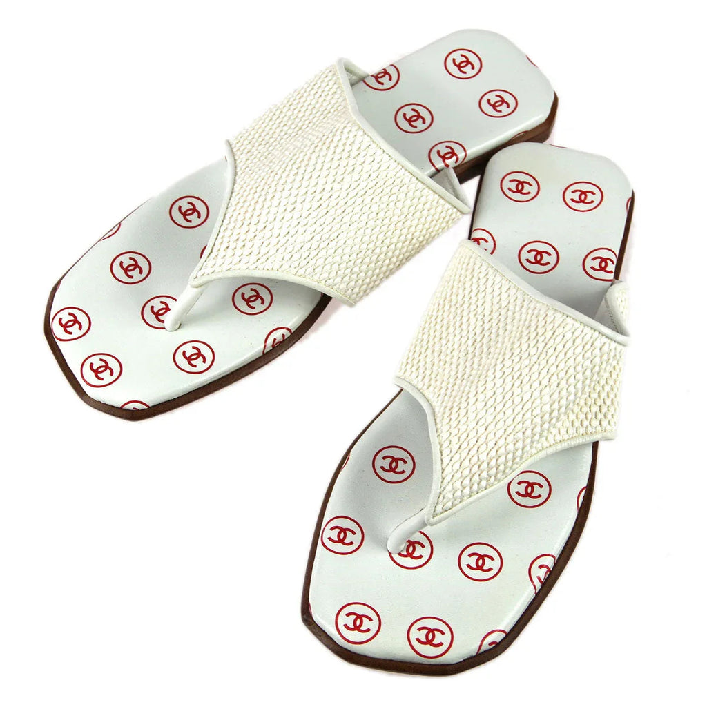 Chanel * Spring 2001 Sandals Shoes #36