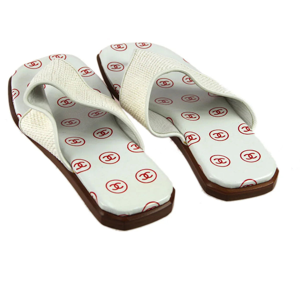 Chanel * Spring 2001 Sandals Shoes #36