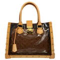 Louis Vuitton 2004 Monogram Vinyl Neo Cabas Ambre MM M92504