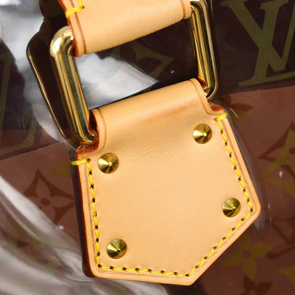Louis Vuitton 2004 Monogram Vinyl Neo Cabas Ambre MM M92504