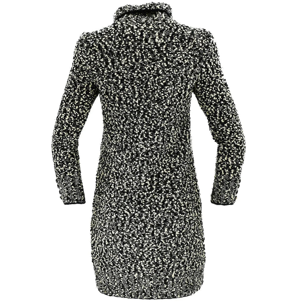Chanel Fall 1994 roll-neck two-tone minidress #42