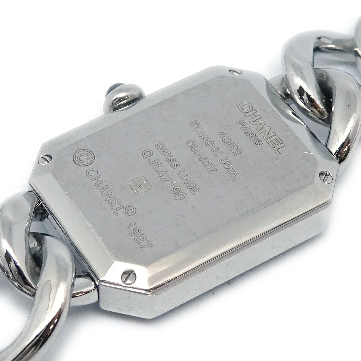 Chanel Premiere Watch Silver #L