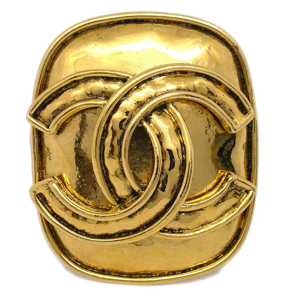 Chanel Brooch Pin Gold 94P