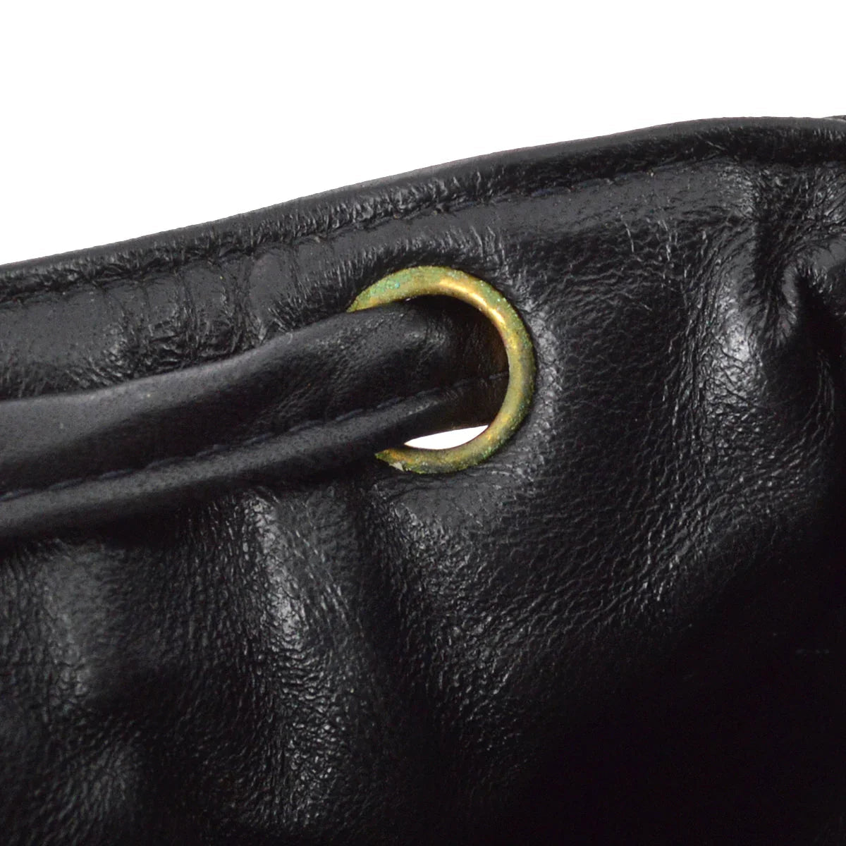 Chanel 1996-1997 Black Lambskin Large Duma Backpack