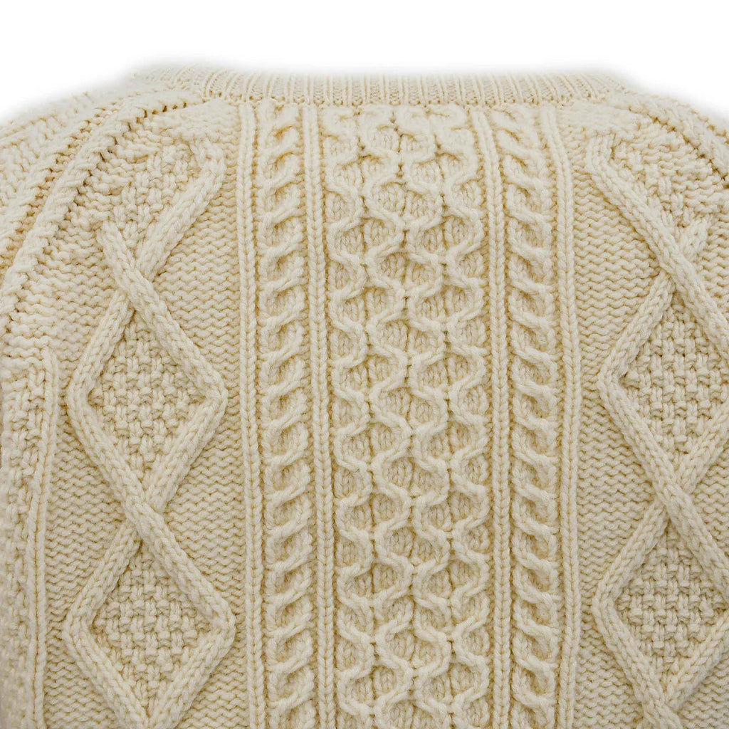 Chanel 1996 Fall Wool Fisherman Knit Jumper #44