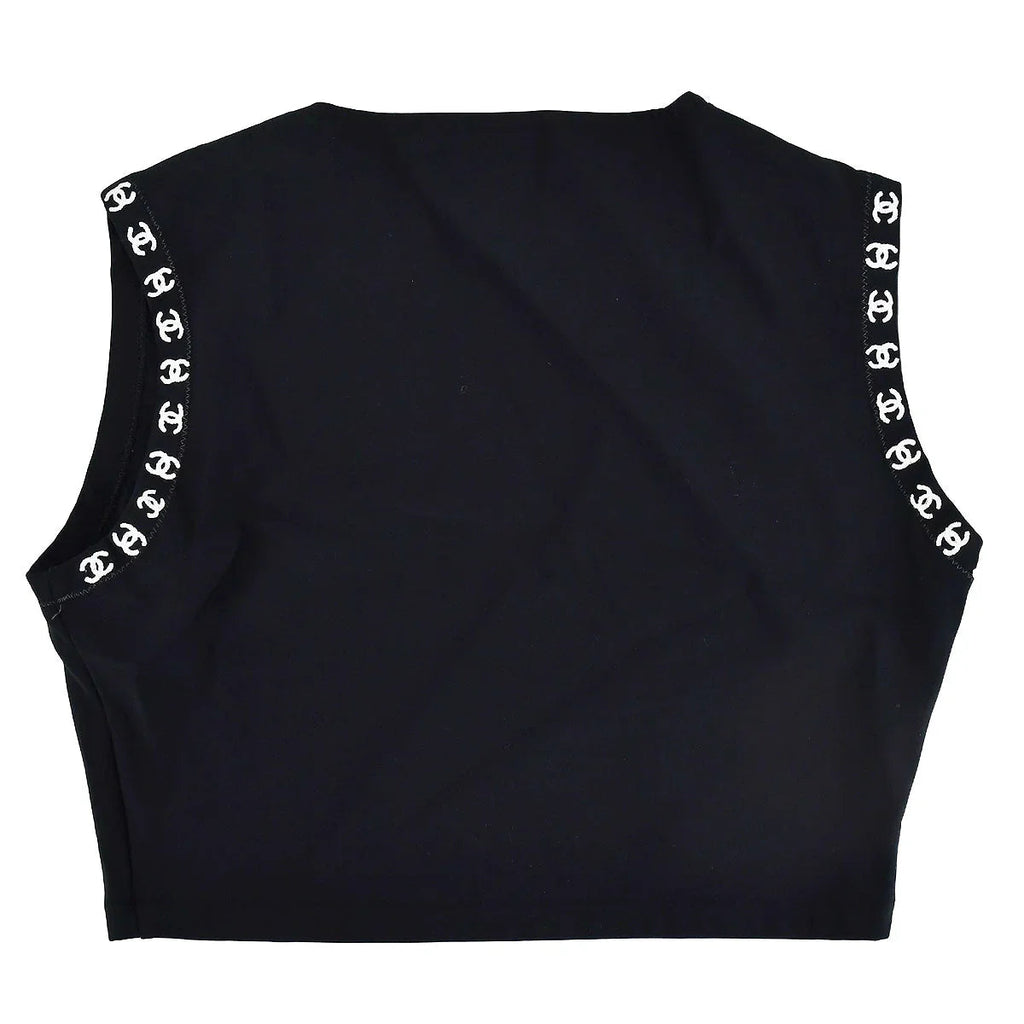 Chanel 1997 Cruise CC Trim Crop Top #38